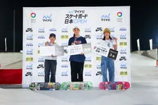 【第3回スケートボード日本オープン・ストリート】女子は松本雪聖が初優勝 男子は池田大暉がノリと勢いの逆転優勝