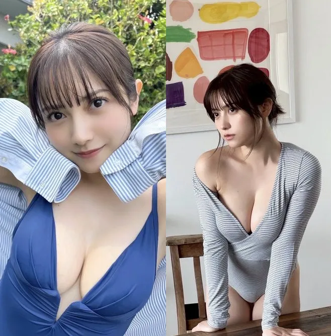 桃月なしこ、週プレのグラビアオフショットを披露！ファン「可愛すぎる...