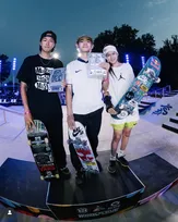 【WSTローマ2025ストリート】男子は白井、佐々木、小野寺の日本勢が表彰台を独占！女子はクロエ・コベルが初優勝 中山楓奈2位 松本雪聖3位