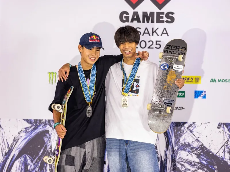 【X Games Osaka 2025ストリート】男子は根附海龍が初優勝！ジュニ・カ...
