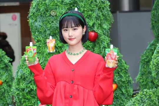 原菜乃華が語る「罪悪感なし」の魅力！デルモンテ新商品ピュレフルーツ、六本木で体験イベント開催