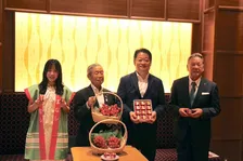 山梨の“赤い宝石”が和菓子に！「陸乃宝珠 サンシャインレッド」に込めた三者の挑戦