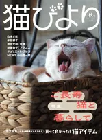 20歳超えの猫たちを特集した「猫びより」秋号が発売。人間でいえば96歳以上ながらも元気に暮らす様子を掲載