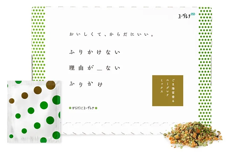 「からだにユーグレナ　ふりかけない理由がないふりかけ（ごま海苔香るユーグレナミックス）」