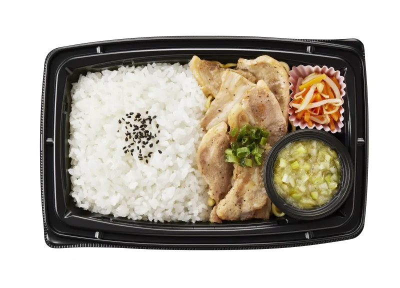 「タレ弁　ねぎ塩豚トロ弁当」