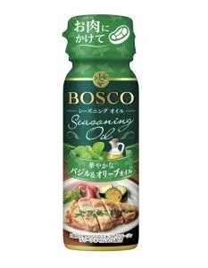 「BOSCO シーズニングオイル　華やかなバジル＆オリーブオイル」