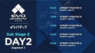 Day 2 Sub Stage E Segment 1 | EVO Japan 2026 presented by Levtech