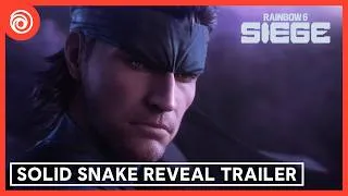 Rainbow Six Siege: Solid Snake Reveal Trailer