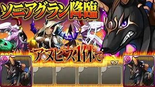 ソニアグラン降臨をアヌビス1体だけでクリアする配信 【パズドラ】#shorts