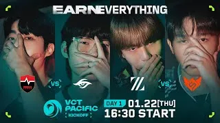 VCT Pacific 2026 : KICKOFF - Day 1