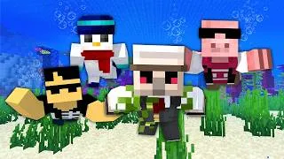 泳ぎだけでエンドラ討伐！【マイクラ】