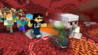 100人中、何人のプレイヤーが最後までおんりーについてこれるかやってみた！