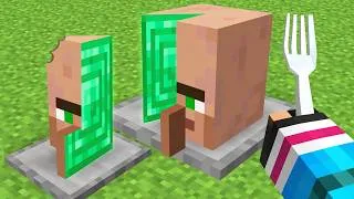 MOBを切って食べれるマインクラフト【 マイクラ / マインクラフト 】