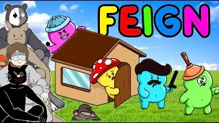 【4人実況】生まれ変わった「おバカ」が混じる人狼ゲーム『Feign』
