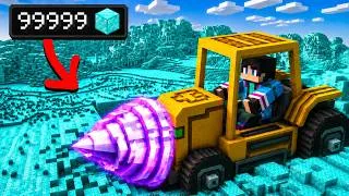 10億のダイヤを最強のドリルで掘るマインクラフト【 マイクラ / マインクラフト 】