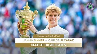 SENSATIONAL Final | Carlos Alcaraz vs Jannik Sinner | Highlights | Wimbledon 2025