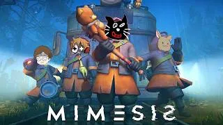 【4人実況】自分たちの「声と行動を真似する敵」から逃げるおもしろホラーゲーム『ミメシス 』