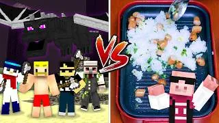 エンドラ討伐中におおはらMENだけチャーハン作ってるドッキリ【マイクラ】