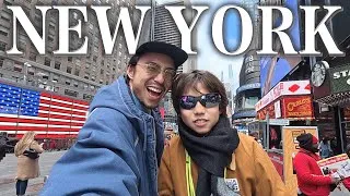 NY家族旅行に初めて召集されたけどめちゃくちゃ緊張する