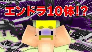 すべてが「最強」の世界でエンドラ討伐【マイクラ】