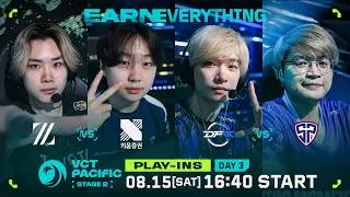 VCT Pacific 2026 : STAGE 2 - Play-Ins - DAY 3