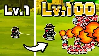 一人で無限に攻めてくる敵を迎え撃つゲーム