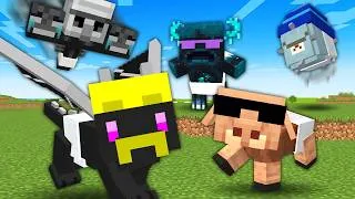 クセが強い『5大ボスの赤ちゃん』になってエンドラ討伐！！【マイクラ】