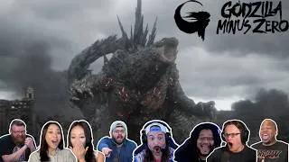 TOP FAN REACTIONS TO " GODZILLA MINUS ZERO " Trailer .