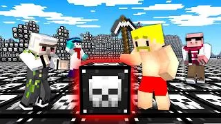 【ほぼ地獄】すべてのブロックが『アンラッキー』になった世界でエンドラ討伐【マイクラ】