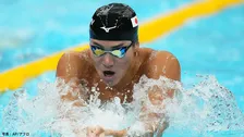 男子200m個人メドレー、3冠狙う松下知之が全体トップで決勝へ！17歳・小島夢貴も全体2位で同日の決勝に進出【アジア大会】