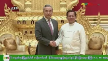 ミャンマー 軍主導の新政権の大統領が中国外相と会談 関係強化を確認