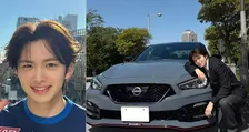 【 今井暖大 】　愛車『スカイライン NISMO』披露　「初運転！！安全運転で参ります！！」　