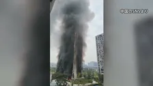 中国・浙江省杭州市のマンションの駐輪場で火災　当局はけが人なしと発表