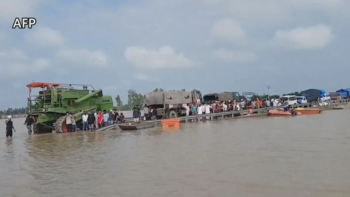 インド北部パンジャブ州で記録的豪雨　48人死亡、30万人超が被災　モディ首相が被災地視察へ