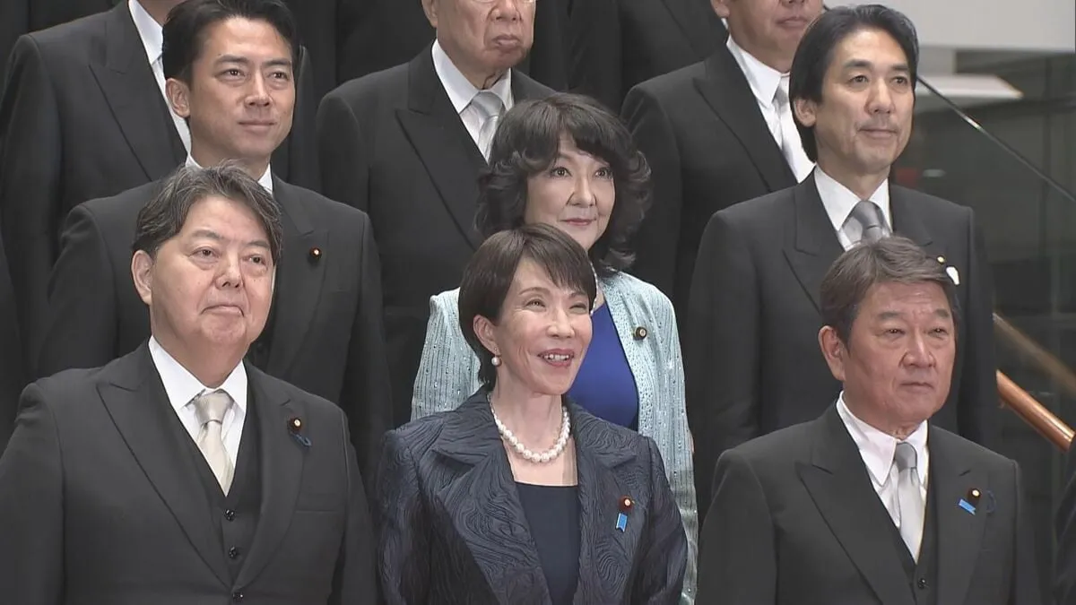 【高市内閣の閣僚一覧】憲政史上初となる女性総理を支える閣僚は? 高市早苗内閣のメンバーを一覧表示