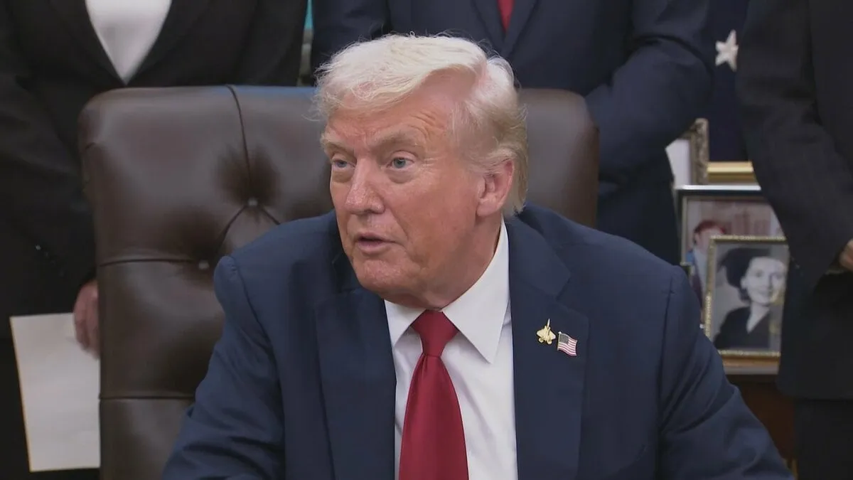 トランプ大統領 「イスラエルが攻撃を一時停止」「感謝する」ガザの戦闘めぐり ハマスに対しては「迅速に行動しなくてはならない」「遅延は認めない」