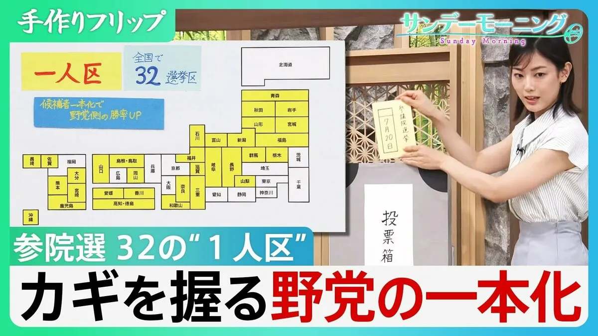 参議院選挙「1人区」野党一本化の実現は? 最大争点・物価高対策に専門家は警鐘「これまでの対策検証を」【サンデーモーニング】