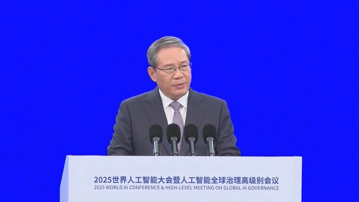 中国首相　AIの国際的協力機関の設立を提唱　ルールづくり主導に意欲