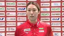 五輪出場へ！バレー女子代表が練習公開、石川真佑「最後までしっかり戦い切りたい」佐藤淑乃「日本らしいバレーボールができたら」