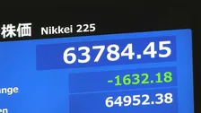 日経平均株価 一時1600円超の下落　AI・半導体関連株に売り注文