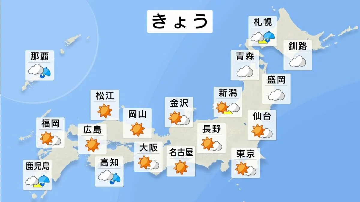 【大雨のおそれ】活発な雨雲が流れ込む九州南部　大雨・土砂災害に警戒を　広い範囲で35℃以上の猛暑日見込み、こまめな水分補給を