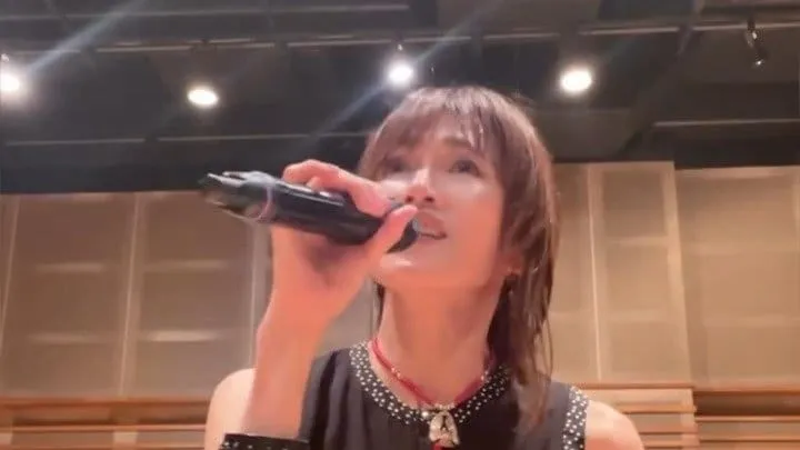 【 工藤静香 】新アルバム収録曲先出し熱唱「全部早く聞いて欲しい」　リハーサルの模様を投稿