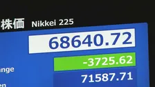 【速報】日経平均株価 一時3700円超の値下がり 6万9000円を割る場面も