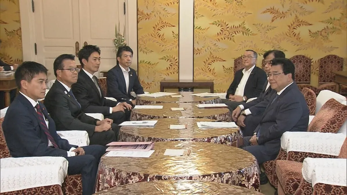 【速報】“ガソリン減税”めぐり与野党の実務者協議がスタート　「今年の早い時期」の廃止に向けて検討進めること確認