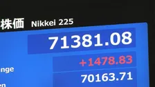 【速報】日経平均株価 一時1400円超の上昇 初の7万1000円台