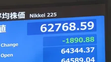 日経平均、一時1800円超値下がり　米主要株価指数下落や「アマゾン・ドット・コム」決算受け　AI・半導体関連に売り注文