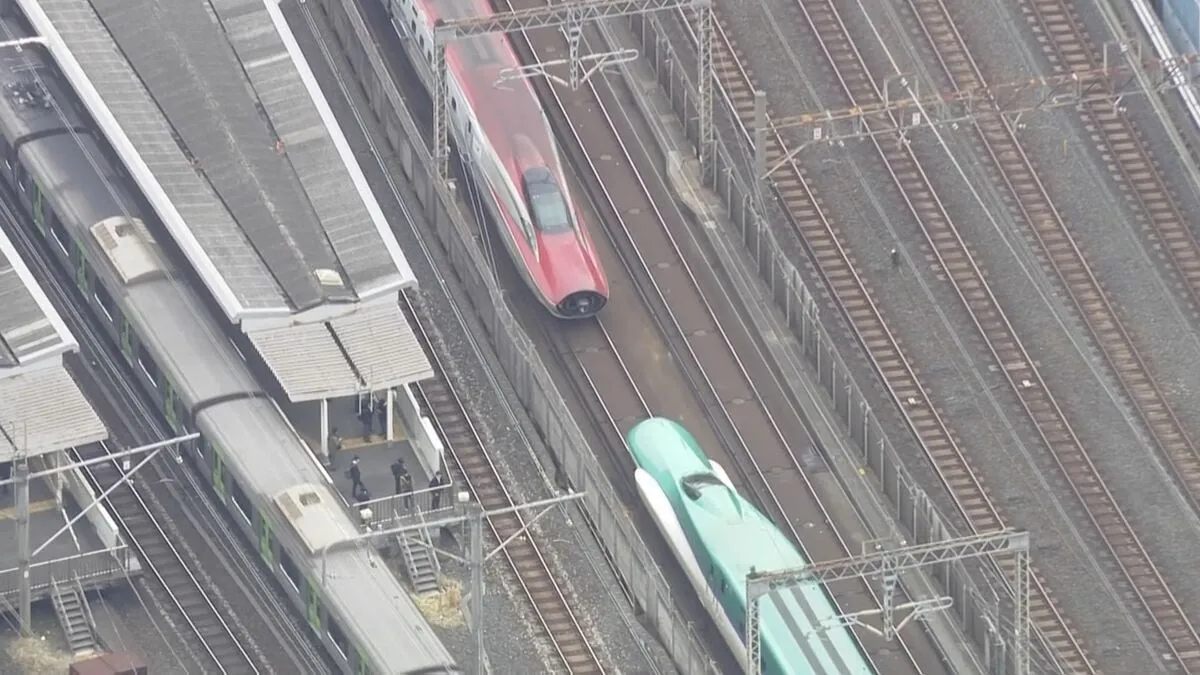東北新幹線分離トラブル　「分離信号を送る基板」過去の分離トラブルと同じもの　JR東日本が運輸安全委員会と共に調査