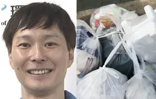 【 ごみ清掃芸人 】「小さいレジ袋で出す時、結び目同士を結んでくれると助かります！」【マシンガンズ滝沢】