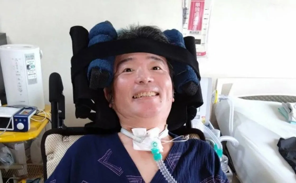 【ニャンちゅう】声優・津久井教生さん　車いすに試乗「感覚もバッチリです♡　乗り心地も大丈夫です」「出来上がりが楽しみ」　【ＡＬＳ闘病】