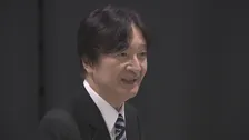 秋篠宮さま「日本水大賞」表彰式に出席　水問題解決に貢献した宮城県の高校生に表彰状手渡す